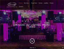 Tablet Screenshot of futuramusic.com